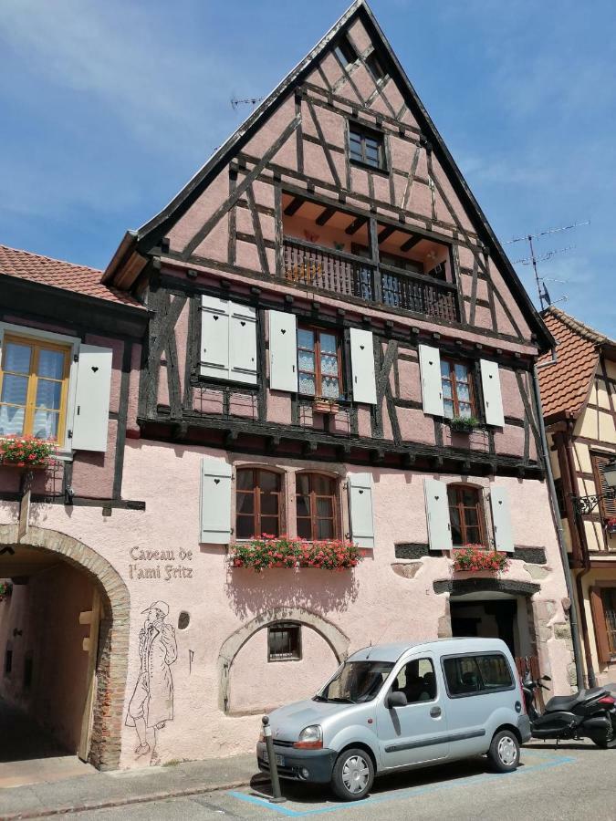 Gite Les Papillons 리보빌레 외부 사진