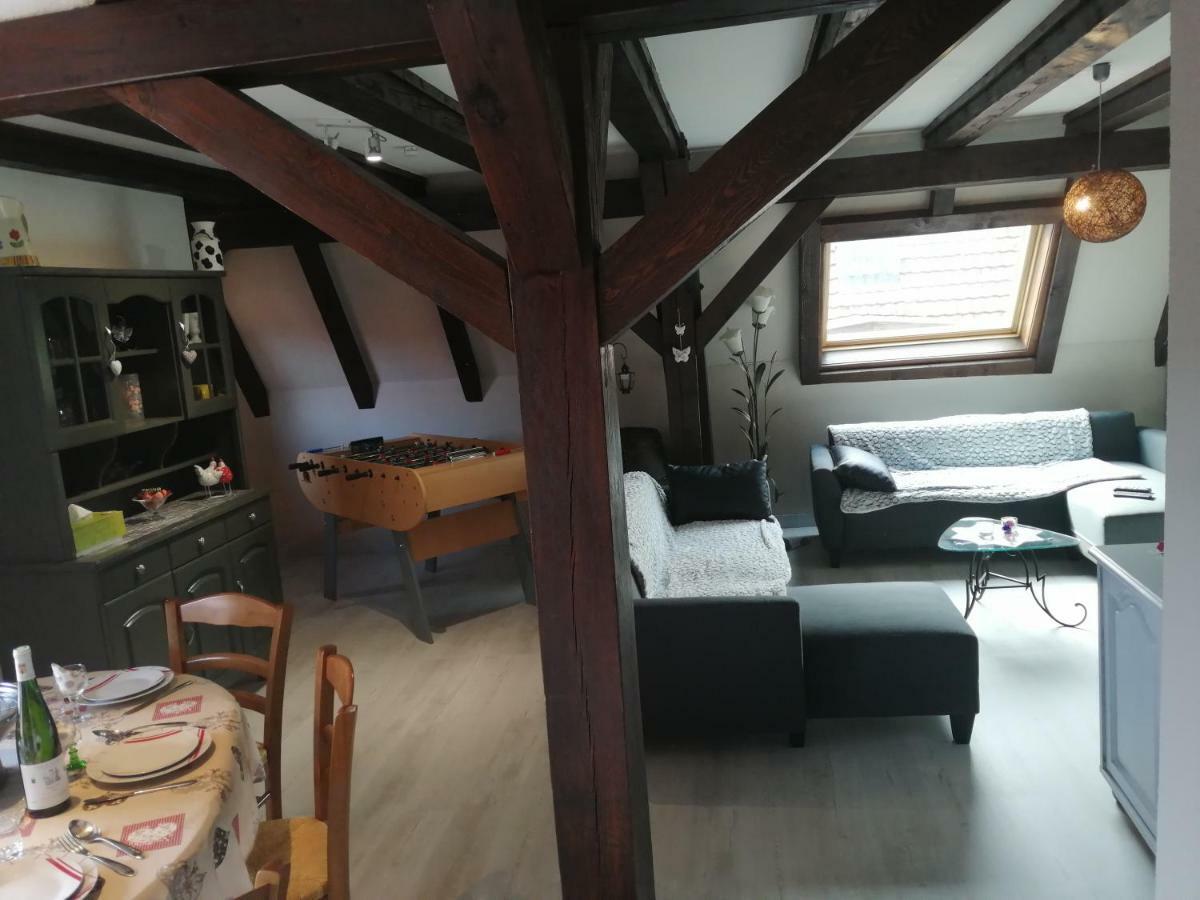 Gite Les Papillons 리보빌레 외부 사진